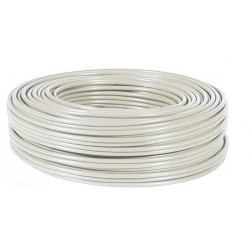 Câble réseau catégorie 5 FT4 de couleur blanc intérieur 100 pieds