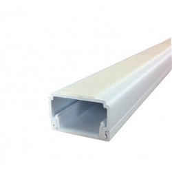 conduit pour câbles blanc 5/8 x 1/2 6 pieds